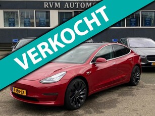 Tesla Model 3 Long Range AWD 75 kWh VAN: 26.900,- VOOR