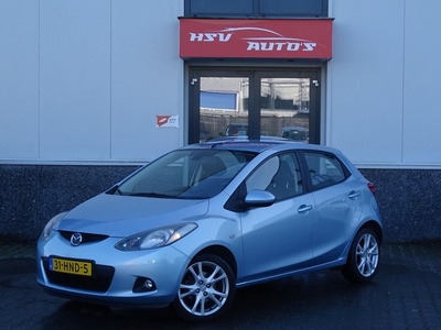 Mazda 2 1.3hp S-VT Executive airco LM org NL 2009 blauw