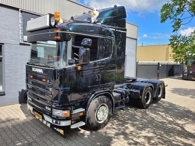 Scania R144-530 V8 6X2 Low cabin full air full restored Top