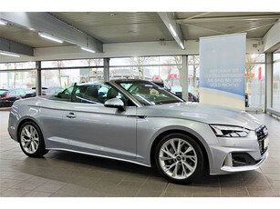 Audi A5 Cabriolet 40 Tfsi ADVANCED ** MATRIX, LEDER, VIRTUAL, ADAPT. CRUISE, MASSAGE, NEKVERW ** 11.498km (!) - UNFALLFREI - 1e EIG * ** INFORMEER OOK NAAR ONZE AANTREKKELIJKE FINANCIAL-LEASE TARIEVEN **