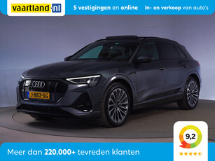 Audi e-tron 55 Quattro S Edition Black 95 kWh [ Panorama Luchtvering Adapt.cruise ]