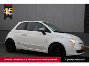 Fiat 500 0.9 TwinAir 86pk/Lounge/Half-leder/ Blackstyling/€30 per mnd