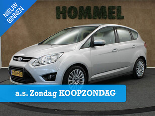 Ford C-Max 1.0 Lease Titanium - ORIGINEEL NEDERLANDSE AUTO - VASTE TREKHAAK- TREKGEWICHT 1200 KG - NAVIGATIE - CAMERA - CLIMATE CONTROL - SONY AUDIO INSTALLATIE - KEYLESS START - 17 INCH LICHT METALEN VELGEN - PARKEERSENSOREN VOOR/ ACHTER