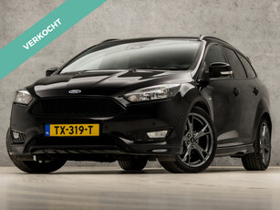 Ford FOCUS Wagon 1.0 ST-Line Sport (NAVIGATIE, CLIMATE, STUUR/STOELVERWARMING, PARKEER ASSISTENT, SPORTSTOELEN, GETINT GLAS, TREKHAAK, LM VELGEN, PARKEERSENSOREN, NIEUWE APK, NIEUWSTAAT)