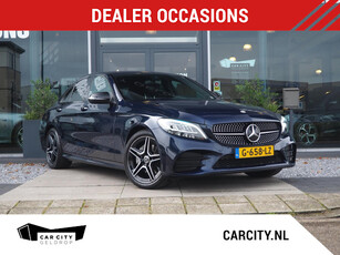 Mercedes-Benz C-klasse Business AMG / Night / Camera / Stoelverwarming / Leder / LED / Elek. stoelen