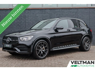 Mercedes GLC-klasse 300e 4MATIC AMG LINE PANO TREKHAAK LUCHTVERING CARBON 20INCH