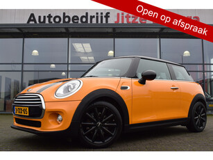 MINI Cooper 1.5 Automaat Zwart Leder | Sportstoelen | Full Map Navi | LED | 17 Inch LMV