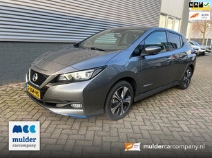 Nissan LEAF E+ Tekna 62 kWh SOH 96% / Leer / Adaptive cruise / Navi / Bose / Ned Auto / NAP / MCC / Gouda