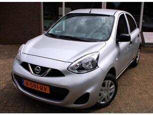 Nissan Micra 1.2 Acenta Airco, Bluetooth, Elektr. ramen V, Boordcomputer, Central deurvergrendeling, Ledere versnellingspook