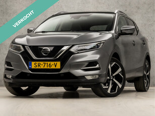 Nissan QASHQAI 1.2 Sport Tekna + Automaat (PANORAMADAK, NAVIGATIE, 360 CAMERA, STOELVERWARMING, LEDEREN SPORTSTOELEN, GETINT GLAS, KEYLESS, LED KOPLAMPEN, TREKHAAK, NIEUWSTAAT)