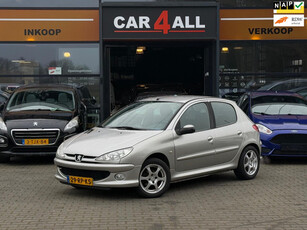 Peugeot 206 1.4 Air-line 2 NAP/ELEKRAMEN/AIRCO/5DEURS/NETTE STAAT!