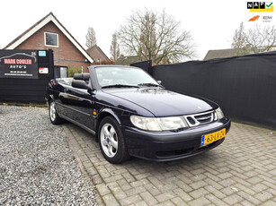 Saab 9-3 Cabrio 2.0 SE Cabrio Leer nieuwe elektrische kap