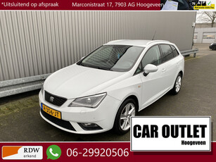 SEAT Ibiza ST 1.2 TSI FR AUTOMAAT, 121Dkm. Clima, Stoelvw, Navi, Half Leer, CC, PDC, LM, – Inruil Mogelijk –