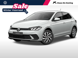 Volkswagen Polo Life Edition 1.0 TSI 95 pk 7 versn. DSG · Achteruitrijcamera · Parkeersensor achter · Velgen 'essex', 15 inch lichtmetaal ·