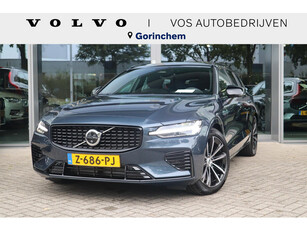 Volvo V60 2.0 T6 Plug-in hybrid AWD Plus Dark Volvo V60 2.0 T6 Recharge AWD Plus Dark | Schuif-/ kanteldak| 360* Camera| Harman Kardon audiosysteem| Semi- elektrisch inklapbare trekhaak|