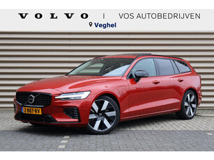 Volvo V60 T8 Plug-in hybrid AWD Ultra Dark | LONGE RANGE | Trekhaak | Panoramadak