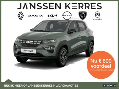 Dacia Spring 27KWH Essential MC: 0918. NIEUWE VOORRAAD AUTO