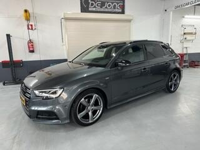 Audi A3 BLACK EDITION 150PK AUTOMAAT BOMVOL! Line Assist, Adapt.CC, Schu