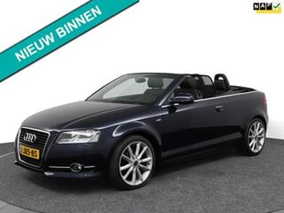 Audi A3 Cabriolet 1.4 TFSI 2 x S-line | Climatronic | Audi Navi | Elektr. kap | Stoelverwarming | 18LMV | Half-leder | TOPSTAAT