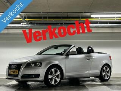 Audi A3 Cabriolet 1.8 TFSI - ketting vervangen! Leer - Airco - Cruise - Navi -