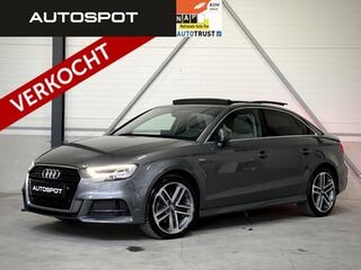 Audi A3 Limousine 2.0 TFSI Quattro S Line PANO NAVI LEDER