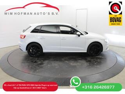 Audi A3 SPORTBACK 1.4 e-tron S-Line Virtual. Dodehoek PDC