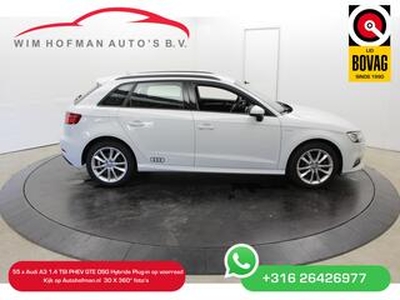 Audi A3 SPORTBACK 1.4 e-tron Sport Virtual Dakrail Keyless PDC v+a Stoelver