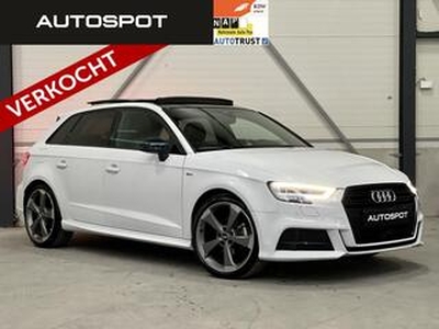 Audi A3 SPORTBACK 1.5 TFSI S-Line Alle Opties Pano Virtual ACC B&O