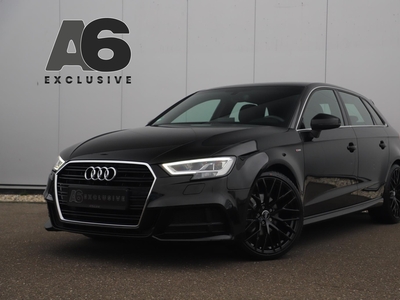 AUDI A3 Sportback 30 TFSI Sport S Line 19 inch Leder Alcantara Carplay Android Clima Cruise Side Assist Full LED PDC S-Line 1e Eigenaar NAP