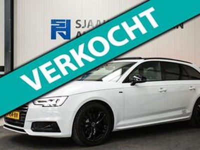 Audi A4 Avant 1.4 TFSI S line Black Edition Facelift 150pk S-Tronic! 1e Eig|DLR|Panoramadak|Virtual Cockpit |LED Matrix|ACC|Black