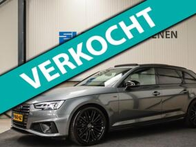 Audi A4 Avant 40 2.0TFSI S line Black Edition Facelift 190pk S-Tronic 2e|DLR|Panoramadak|Virtual Cockpit|Leder|LED Matrix|Black|19