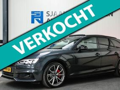 Audi A4 Avant 45 2.0 TFSI Quattro S line Black Edition Facelift 252pk S-Tronic 1e|Kuipstoelen|Panoramadak|Virtual Cockpit|Black|19