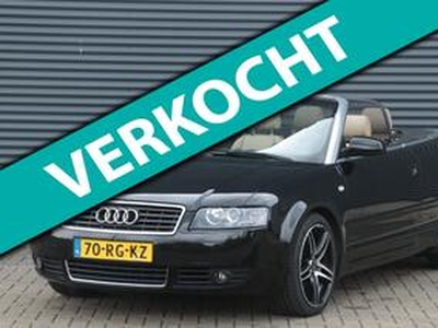 Audi A4 Cabriolet 2.4 V6 Exclusive | CABRIO