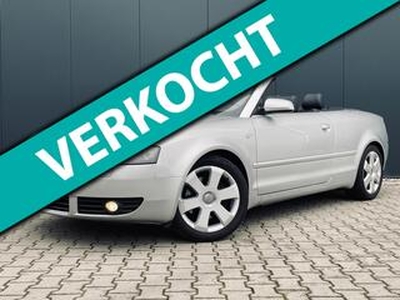 Audi A4 Cabriolet 3.0 V6 Automaat, Youngtimer, izgst!