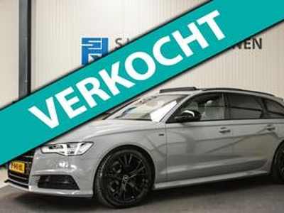 Audi A6 Avant 1.8 TFSI S-Line Automaat 190pk! 1e Eig|DLR|Nardo Grey|Panoramadak|RS Kuipstoelen elektrisch|LED|Camera|20inch|Black