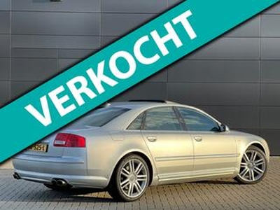 Audi A8 5.2 FSI S8 V10 Quattro 450PK+ Pano.B&O.TV.Camera.20'