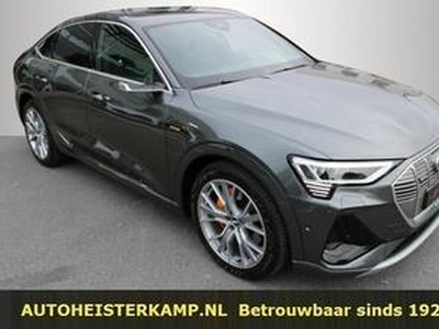 Audi e-tron Sportback 50 quattro S Line ACC BenO Panoramadak 21 Inch