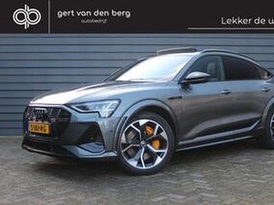 Audi e-tron Sportback S quattro - PANODAK - 360 CAMERA - 21 INCH - RS SEATS - 504 PK -