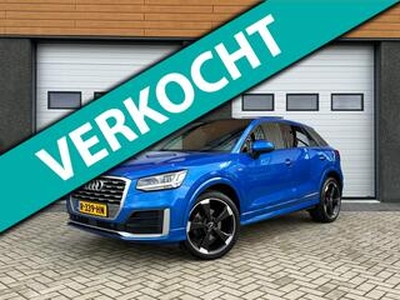 Audi Q2 1.4 TFSI 3x S-Line Automaat Pano Leder Head-up Keyless B&O VOL!