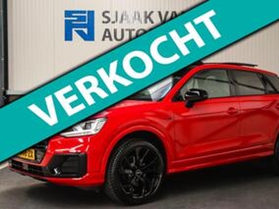 Audi Q2 1.4 TFSI CoD Sport Pro Line S S-line 150pk S-Tronic! 1e|Virtual Cockpit|Panoramadak|LED Matrix|3D Knippers|Leder|Black|19