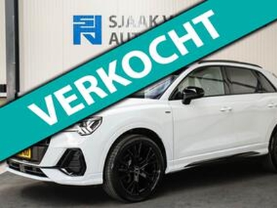 Audi Q3 35 TFSI 1.5 TFSI S Line Pro Line S 150pk S-Tronic 1e Eig|DLR|Panoramadak|Virtual Cockpit|LED Matrix|Leder|ACC|20inch|Black