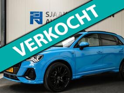 Audi Q3 35 TFSI 1.5 TFSI S Line Pro Line S 150pk S-Tronic 1e|DLR|Panoramadak|Virtual Cockpit|LED Matrix|Leder|ACC|B&O|20inch|Black