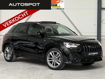 Audi Q3 35 TFSI S Line Black Optik Pano Navi Camera Leder