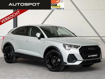 Audi Q3 Sportback 35 TFSI S Line Black Edit Navi Leder Trekhaak