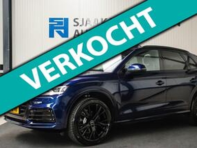 Audi Q5 2.0 TFSI Quattro Pro Line S S-Line 252pk Automaat 1e|DLR|Panoramadak|Virtual Cockpit|Valcona Leder|LED Matrix|Black|21inch