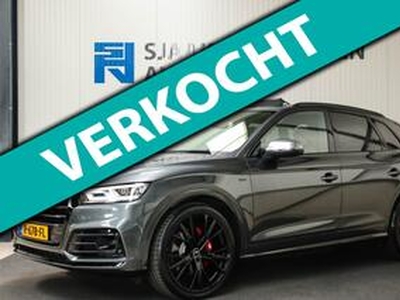 Audi Q5 3.0TFSI SQ5 Quattro S-Line 354pk Automaat! 1e Eig|DLR|Luchtvering|Kuipstoelen|Panoramadak|Virtual Cockpit|Black|Carbon|22