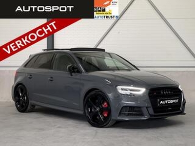 Audi S3 SPORTBACK 2.0 TFSI Quattro 310PK RS3 Zetels Alle Opties