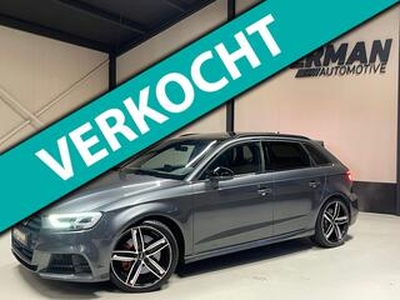 Audi S3 SPORTBACK 2.0 TFSI S3 310PK quattro FACELIFT/PANO/RS LEDER/19INCH/VOLL!!