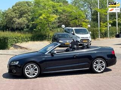 Audi S5 Cabriolet 3.0 TFSI S5 quattro Pro Line,bj.2010,NAP met 161668 km.en APK tot 08/2025,climate,sportvelgen,half leder,cabrio.