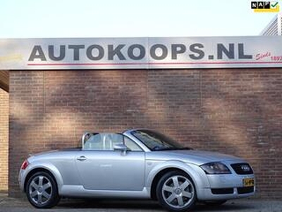 Audi TT Roadster 1.8 5V Turbo 180pk | Clima | Zwart-leder | Stoelverw. | APK 03-2025 |NL Auto | TOPSTAAT